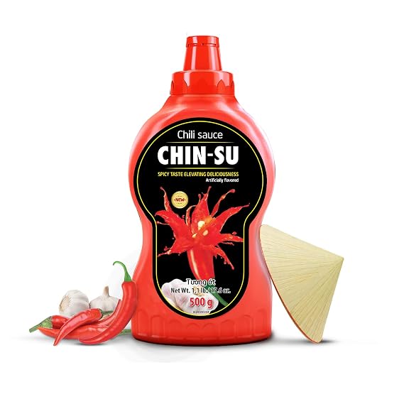 CHIN-SU Original Vietnamese Chili Sauce 17.6 oz - Sweet Sriracha Hot Sauce