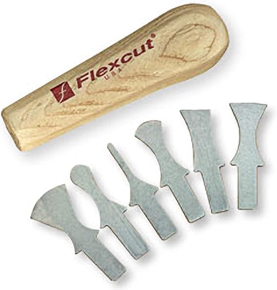 Flexcut Woodworker/Carver Profile Scrapers