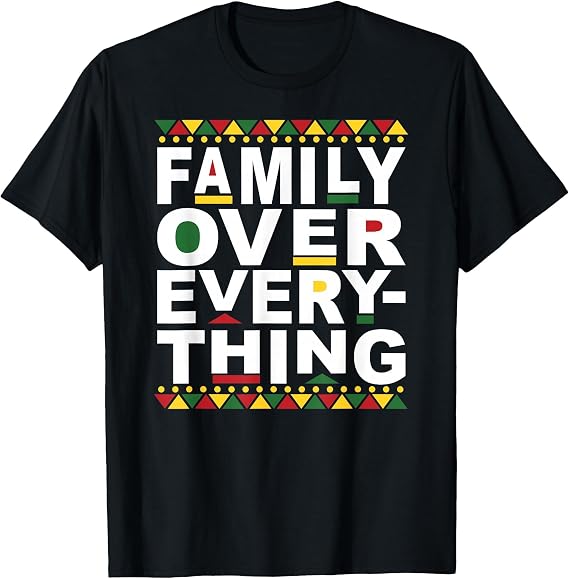 Family Over Everything, Matching Reunion Family Picture T-Shirt