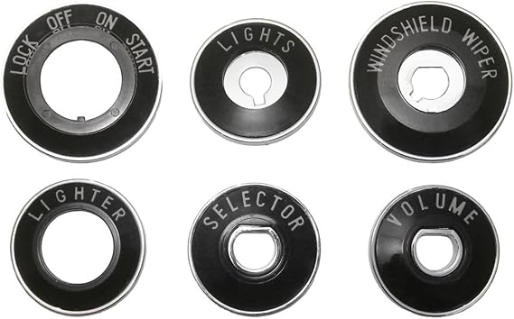 Trim Parts 1061 Bezel Assembly Set (1955-1956 Belair)