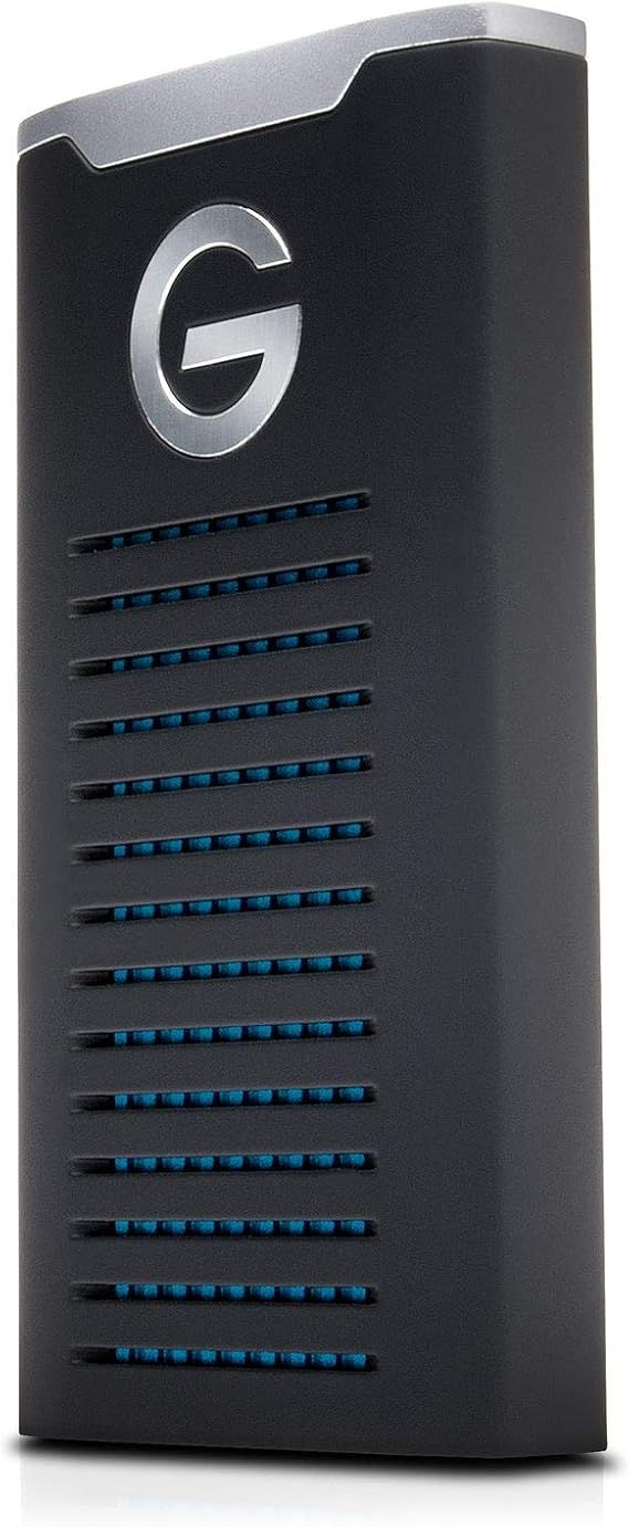G-Technology 0G06054 External SSD Portable 2TB G-Drive Mobile SSD R-Series USB 3.1 Gen2