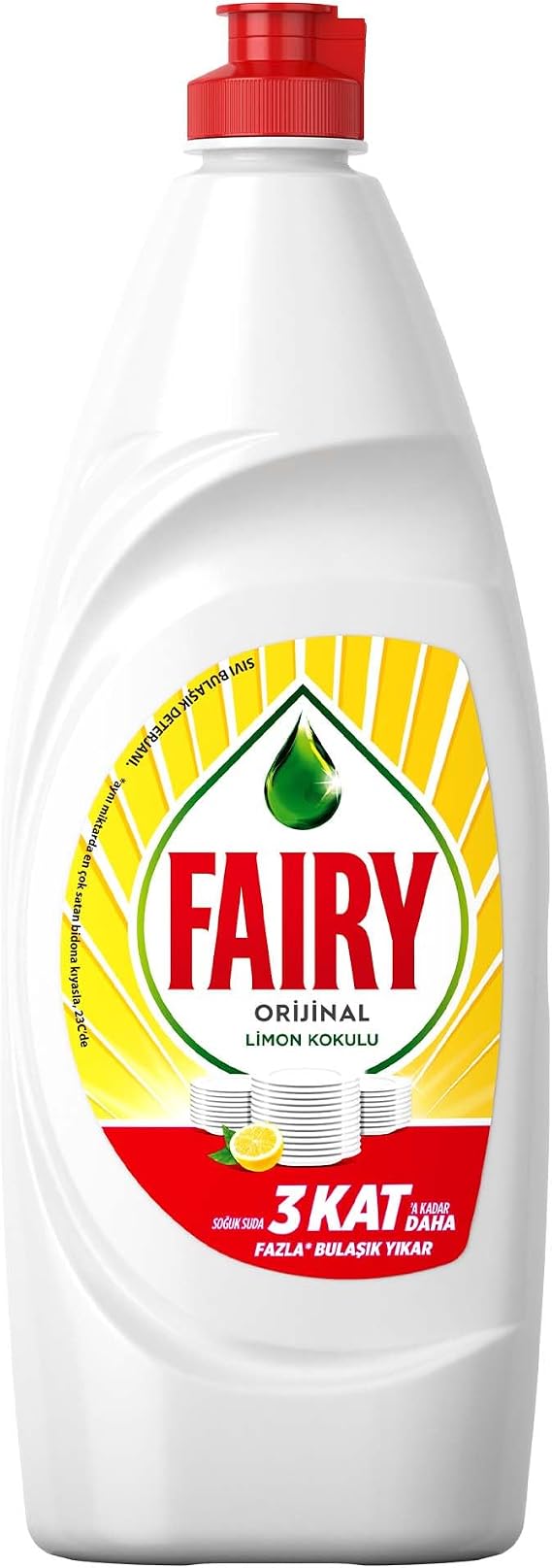 Fairy Orijinal Sıvı Bulaşık Deterjanı 650 ml Limon Kokulu, 1lü paket