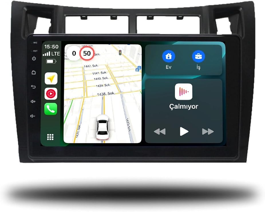 MarTechno Android Multimedya 4GB RAM 32GB Hafıza Toyota Yaris 2007-2011 ile uyumlu
