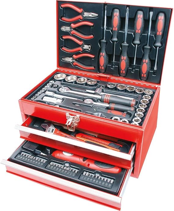 Mannesmann Tool Box/ Assembled (155 Pieces)