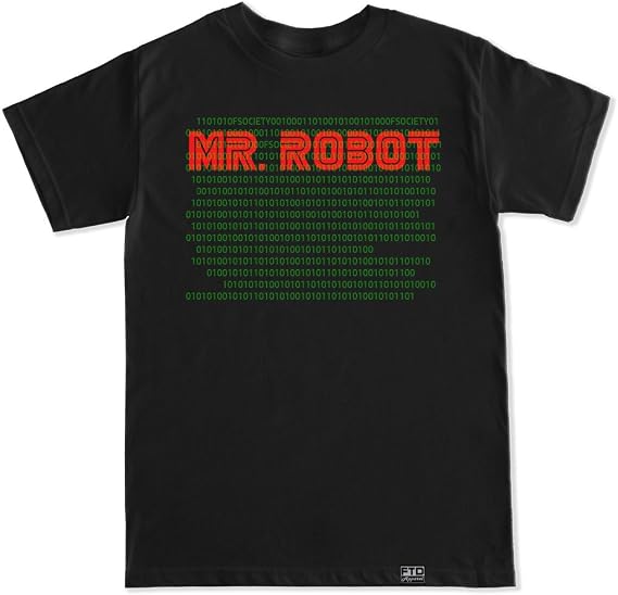 FTD Apparel Men's Mr. Robot Hacking T Shirt