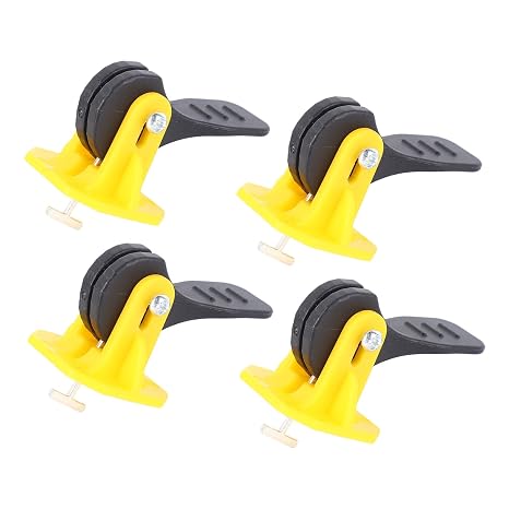 50Pcs Tile Leveling System Kit, Leveler Tile Tools, Tile Floor Leveling Compounds Set, Exchangeable Reusable Tile Spacers Leveling Set for 2mm 6mm Tile Gap Leveling Installation