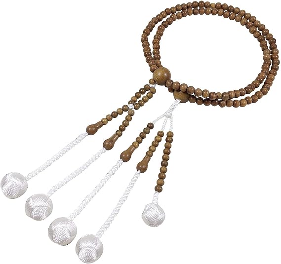 UMT Buddhist Prayer Beads Nichiren shoshu juzu Green Sandalwood White Woven Balls Chanting Beads Ceremony Gifts