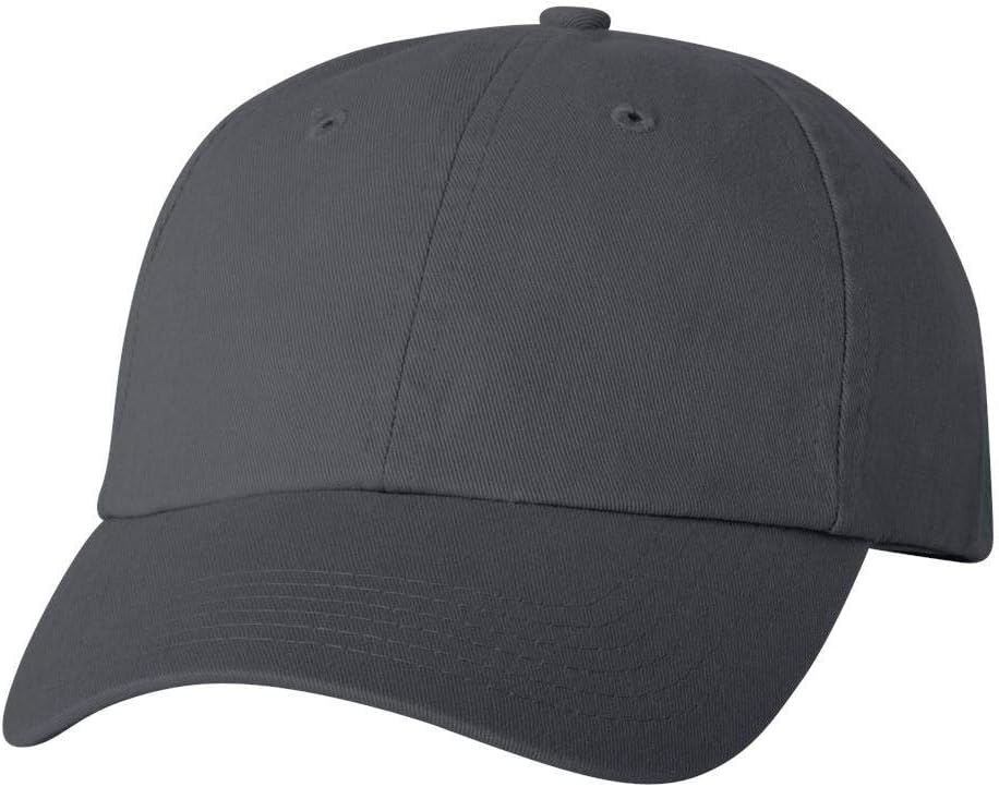 Valucap - Adult Bio-Washed Classic Dad Hat - VC300A - Adjustable - Charcoal