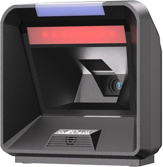 NETUM 2D Omnidirectional Desktop Barcode Scanner, Wired QR Barcode Reader