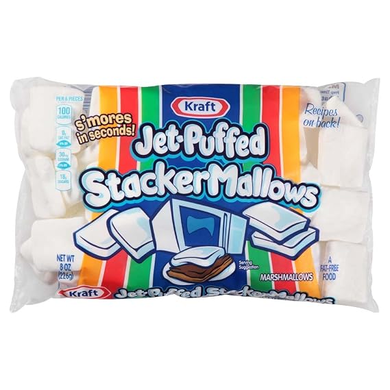 Kraft Jet-Puffed StackerMallows Marshmallows, 1 Count