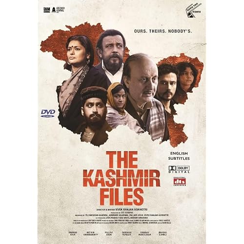 The Kashmir Files Hindi Movie - Film DVD -English Subtitles(NTSC - All Region)
