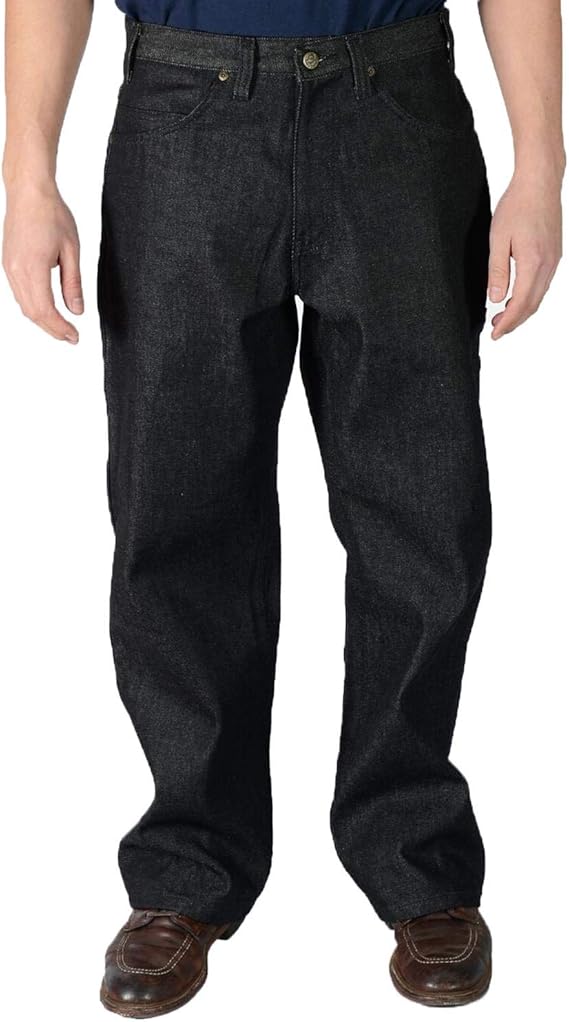 Ben Davis Men's 774 Carpenter Pants-Black Denim(48x30)