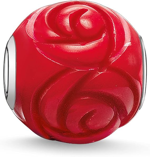 Thomas Sabo Karma Bead Red Rose