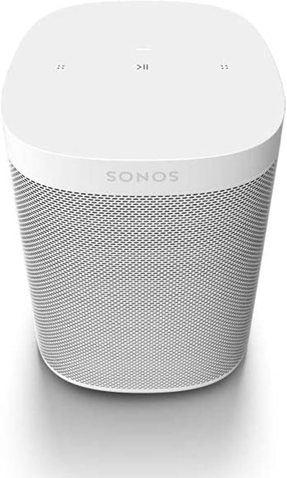Sonos One SL | No Mic Smart Speaker Wi-Fi Stereo Pair Support White | Sonos One Gen 2 No Microphone Model | Stereo Pair Compatible | Apple AirPlay 2 | Sony Entire Home Sound System
