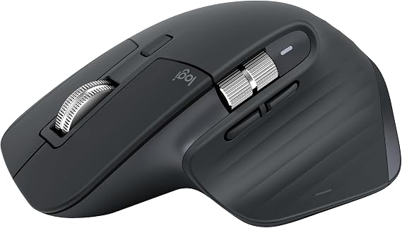 Logitech MX Master 3S Bluetooth Wireless Mouse No Receiver - Graphite