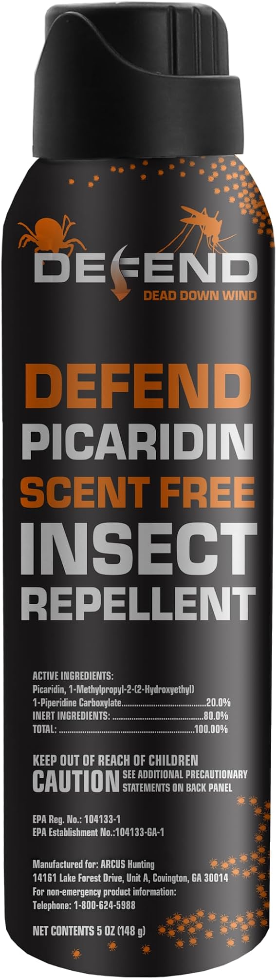 Defend Picaridin Tick/Mosquito Spray 5 oz