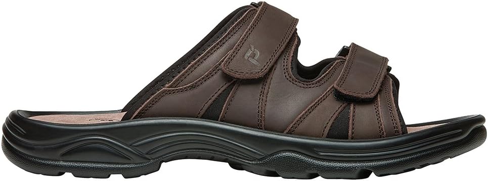 Propet Mens Vero Slide Casual Sandals Casual - Brown
