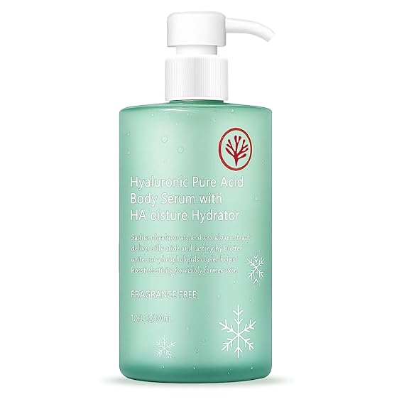 Ha Hyaluronic Acid Body Serum, Lightweight Fast-Absorbing Body Care for Deep Hydration & Silky Smooth, Non-Greasy Skin (300ML)