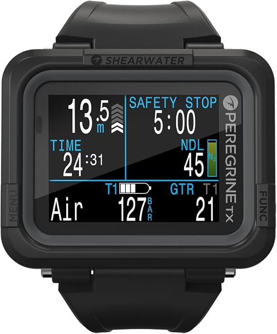Shearwater Research Peregrine TX Air Integrated Color Dive Computer