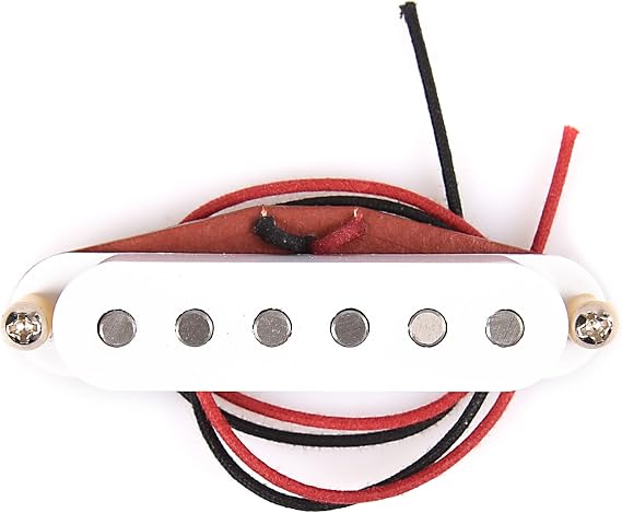 Bare Knuckle Boot Camp Strat True Grit Middle Pickup White