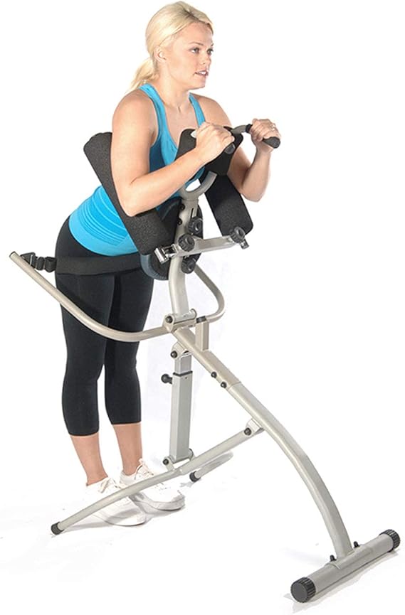 Stamina InLine Traction Control System, Spine Decompression Workout Machine | Back Pain Relief, Stretching and Exercise Equipment for Home and Gym Workouts, Portable Lower Body Fitness Stretcher