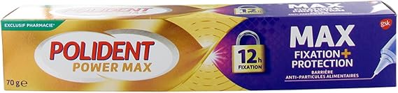Polident Maximum Control Fixing Cream for Partial or Full Dentures Precision Attachment 70g
