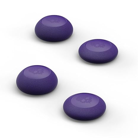 Skull & Co. Convex Thumb Grips Set: Skin, CQC Joystick Cap Analog Stick Cover for Xbox [XSX/XB1] Controller-Galactic Purple, 2 Pairs (4pcs)