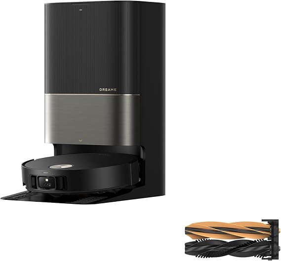 DREAME X50 Ultra Robot Vacuum and Mop with Auto-Empty and Mop Self-Cleaning,HyperStream Detangling DuoBrush
