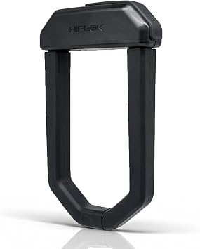 Hiplok DX1000 Anti-Angle Grinder Bike Lock | High Security D Lock with Key for Motorcycles, Bicycles, E-Bikes & Cargo Bikes | Resists Angle Grinder Attacks | Dual Diamond Rated with 3 Replaceable Keys