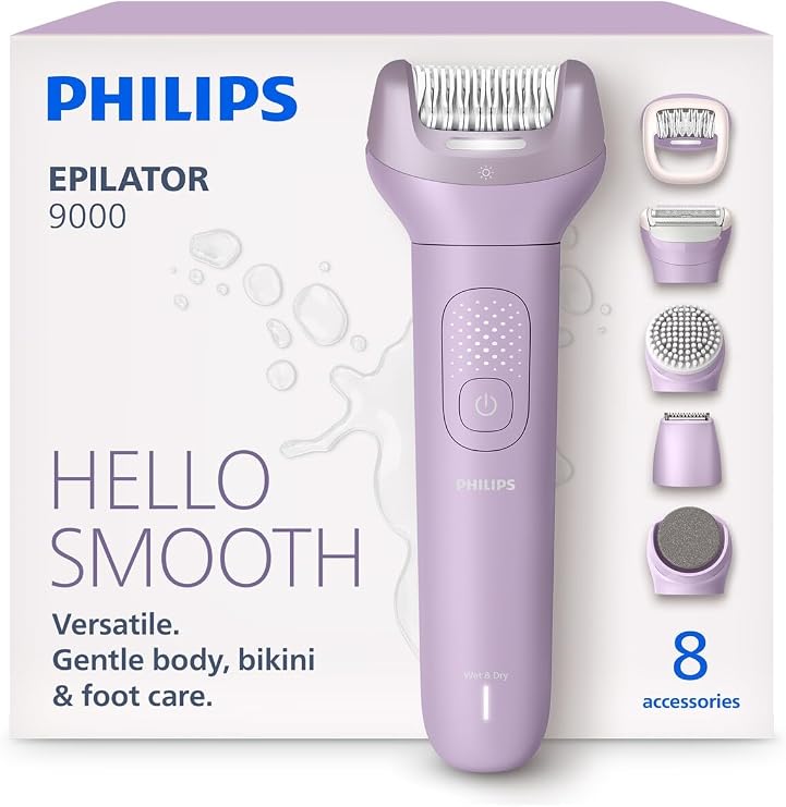 Philips 9000 Serisi Bre728/05 Kablosuz Islak Kuru Epilatör