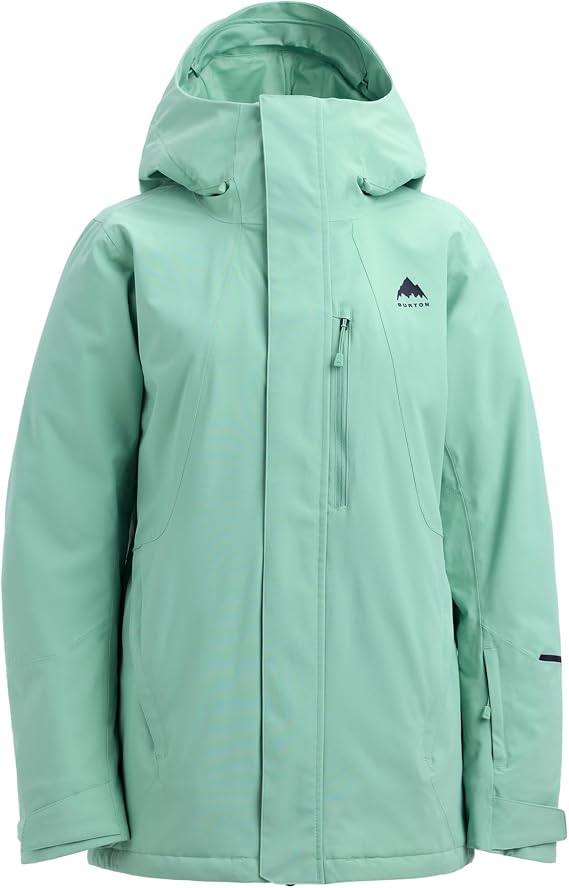Burton Womens Reserve 2-Layer Insulated Stretch Jacket Waterproof Winter Snowboard Jacket with Stretch Fit & Hood