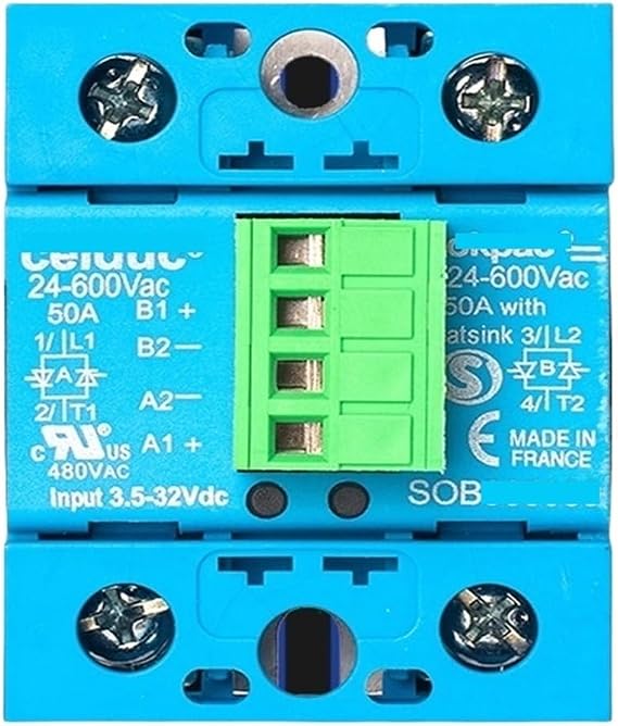 Solid State Relay SOB967660 SSR 2X75A/24-600VAC/2 CTRL 10-30VDC