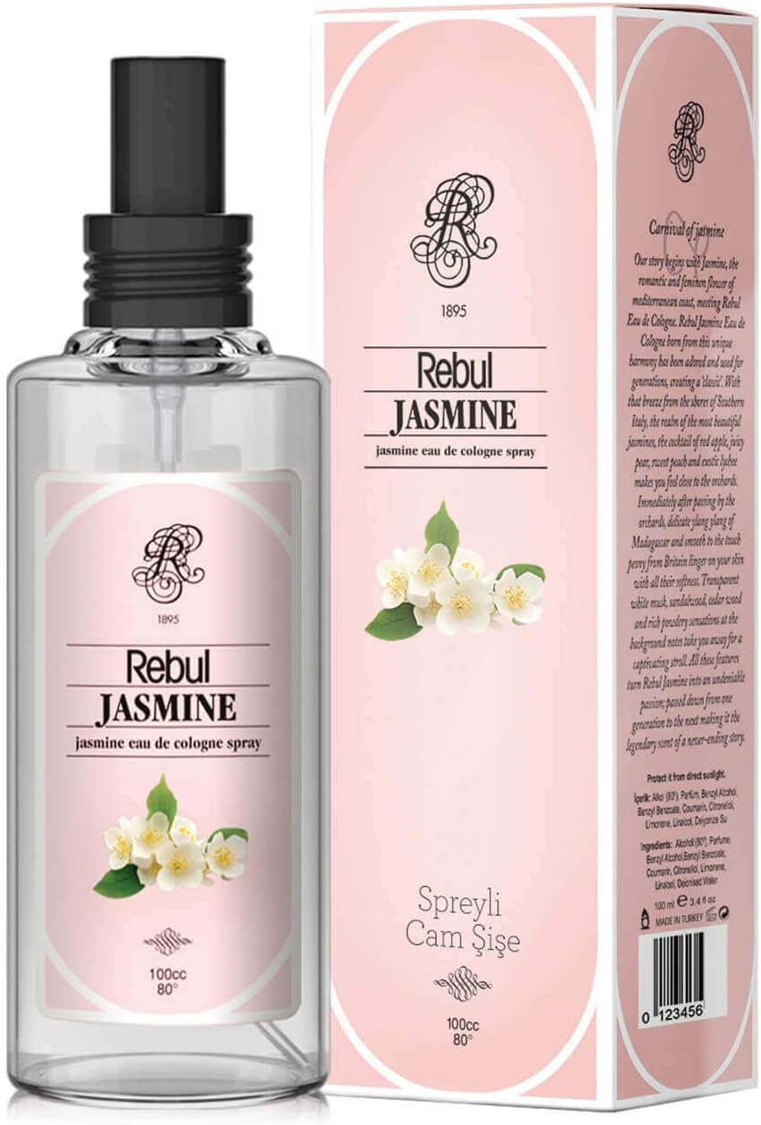 Rebul Yasemin Eau De Cologne 125 ml Boxed