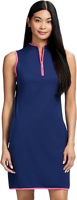 Izod Womens Activewear Dress with Athletic Performance Stretch