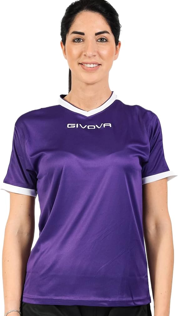 GIVOVA Revolution Interlock Unisex Shirt, Fuchsia/White