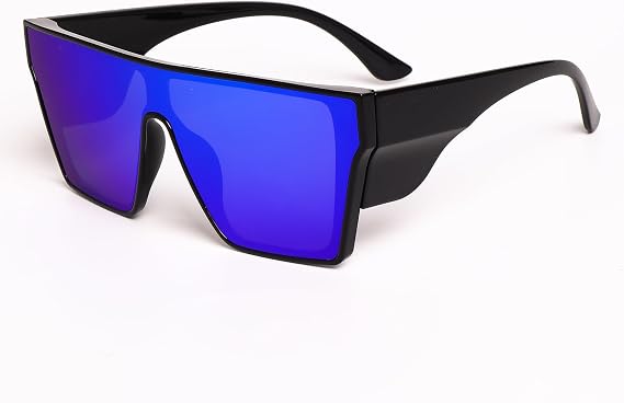 Square Safety Sunglasses UV400 Protection Outdoor Z87 Windproof Cycling Sunglasses for Men