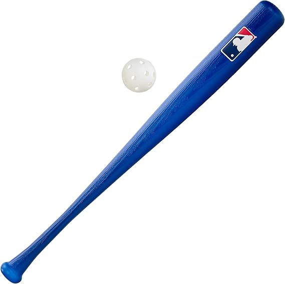 Franklin Sports MLB Pro Style Baseball Bat + Ball Set