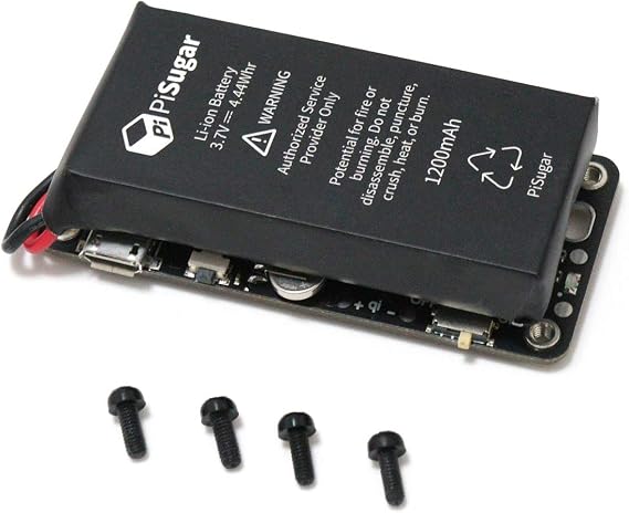 Pisugar2 Portable Pwnagotchi Module for Raspberry Pi-Zero W/WH Model Accessories handhold(Not Include Raspberry Pi)