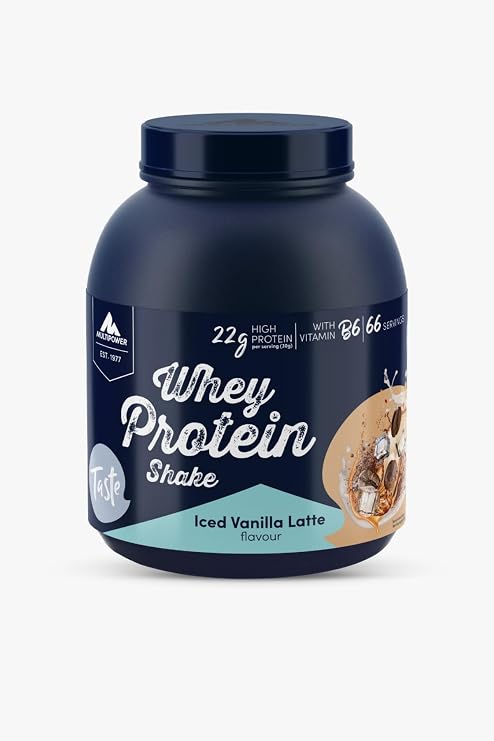 MULTIPOWER Whey Protein Shake - Ice Vanilla Latte - 2000 Gr.