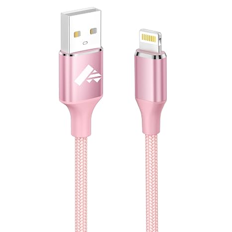 Aioneus iPhone Charger Cable, Lightning Cable 3FT/1M iPhone Charger Fast Charging Braided USB iphone Charging Cable Lead for iPhone 14 13 12 11 Pro Max XS XR X 8 7 6 Plus 5 SE,iPad