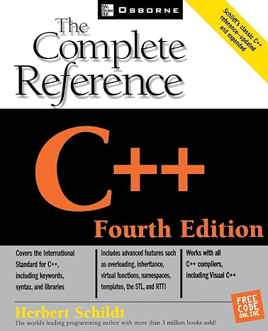 C++: The Complete Reference, 4th Edition