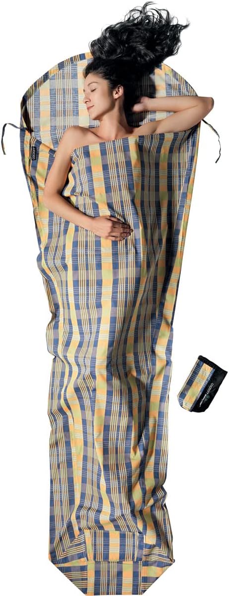 COCOON - Premium - MummyLiner - Cotton - Travel Checks - Regular