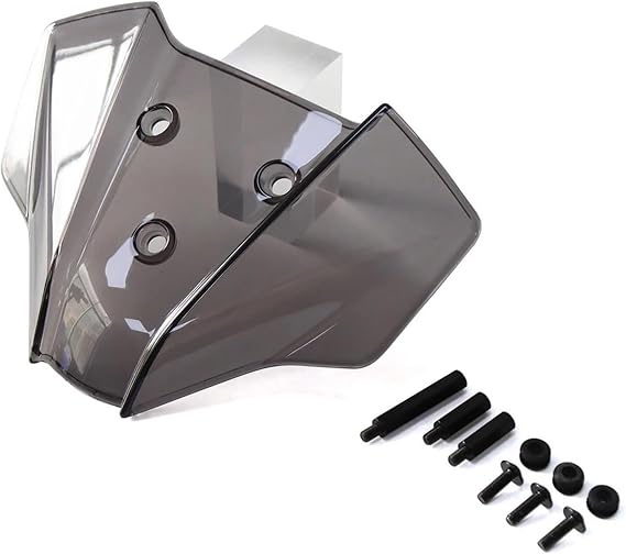 Motorcycle Windshield Windscreen Wind Deflector Protector Cover For 390 Duke 250 Duke 250 Duke 125 390 Duke 2024 2025 Wind Shield Wind Deflector Windshield Windscreen(Smoke,X-3)
