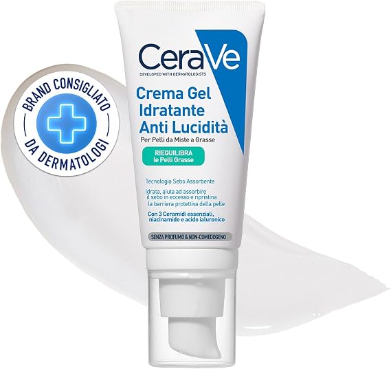 CeraVe, Oil Control Gel, Moisturizer, Combination to Oily Skin, 53 ml