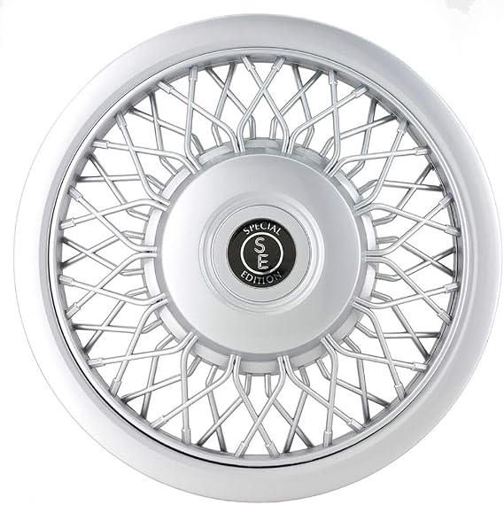 AutoStyle Set of 4 wheel covers Classic 14-inch silver