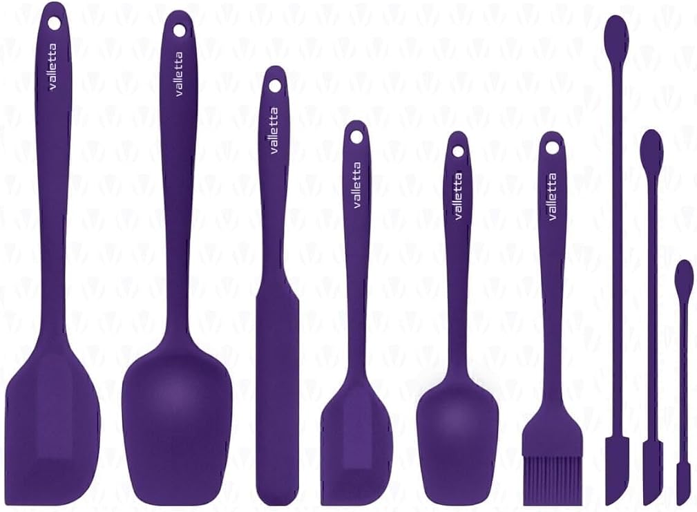 Valletta Vlt1176 Drongo 9'lu Spatula Setİ Mor