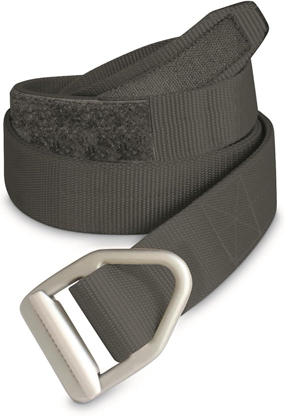 Heavy Duty Gunmetal Buckle Belt - Black by Bison Designs