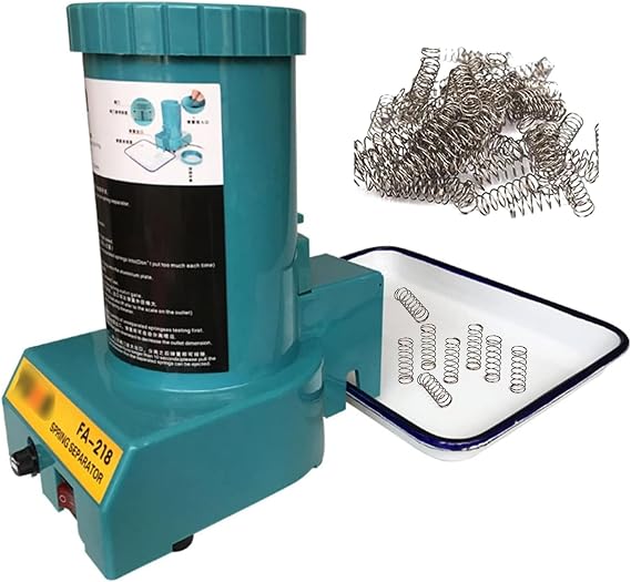Spring Separator Machine, 40W Automatic Spring Separator, Machine Spring Tool 2-12mm, 40W Great Power, Not Easy to Get Stuck, Suitable Coil Springs, Small Separating Machine Tool