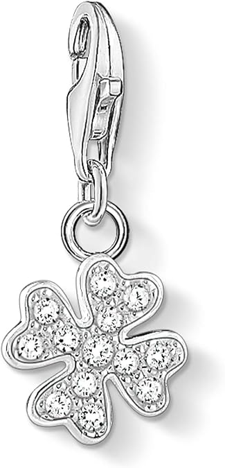 Thomas Sabo Charm Club Thomas Sabo White Zirconia Cloverleaf Charm 1797-051-14