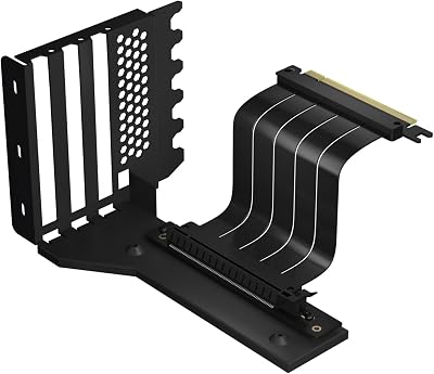 GLOTRENDS PCIe 4.0 3-Slot GPU Vertical Mount Bracket, Fully Open 7-Slot PCIePCI Bracket Panel for Installation